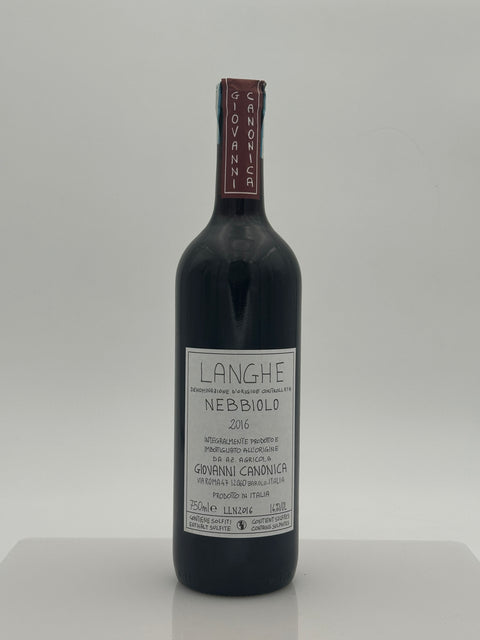 Nebbiolo Langhe, Giovanni Canonica, 2016 - European Best Wine