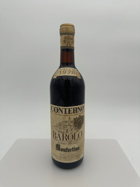 Conterno, Monfortino, Barolo Riserva speciale 1978 - European Best Wine