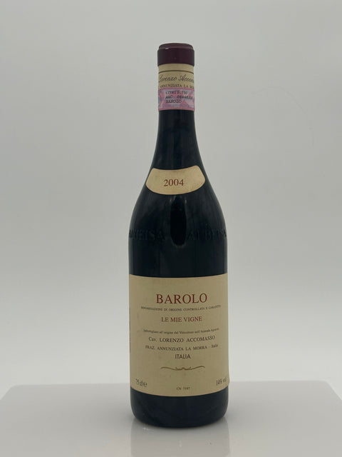 Lorenzo Accomasso, Le Mie Vigne, Barolo vintage 2004 - European Best Wine