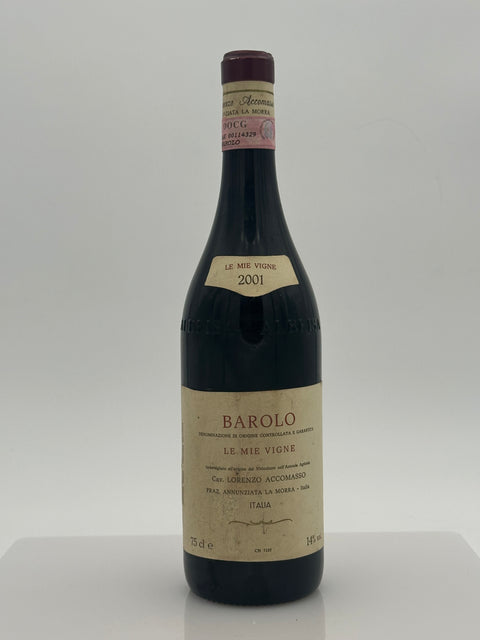 Lorenzo Accomasso, Le Mie Vigne, Barolo vintage 2001 - European Best Wine