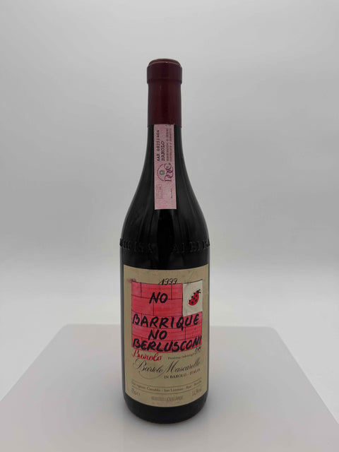 Bartolo Mascarello, Barolo 1999, Hand Drawn Labels by Bartolo, No Barrique No Berlusconi