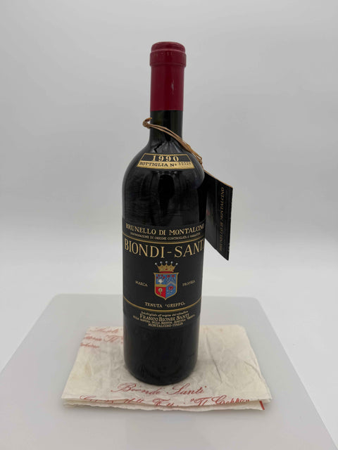 Brunello di Montalcino, Biondi Santi, 1990