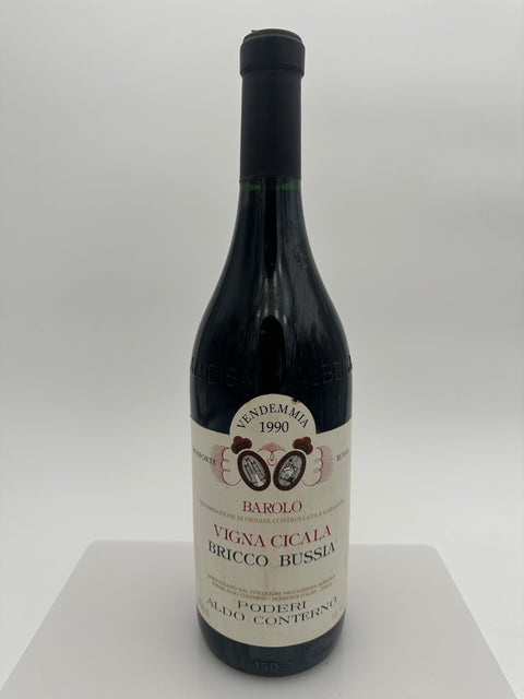 Magnum Poderi Aldo Conterno, Vigna Cicala, Bricco Bussia, Barolo 1990 - European Best Wine