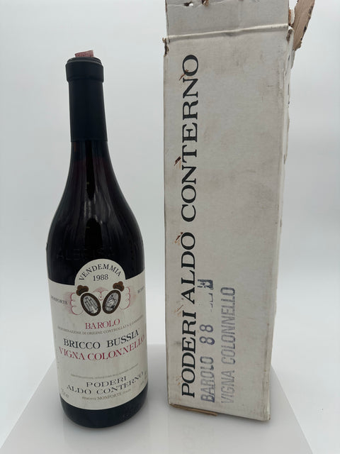 Magnum Poderi Aldo Conterno, Vigna Colonnello, Bricco Bussia, Barolo 1988 - European Best Wine