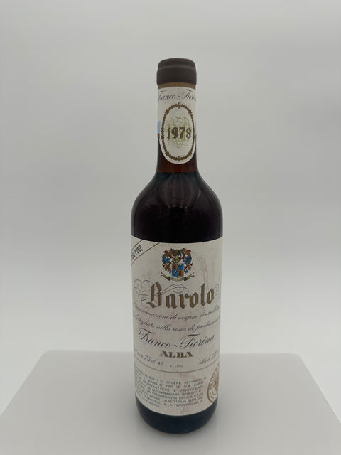 Franco y Fiorina, Barolo Riserva 1978 - European Best Wine