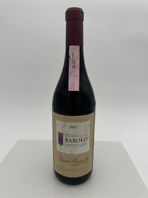 Bartolo Mascarello, Barolo vintage 2003, Canubbi San Lorenzo - European Best Wine