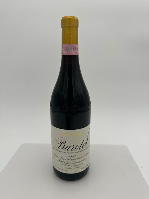 Monvigliero, Barolo Fratelli Alessandria, 1998 - European Best Wine