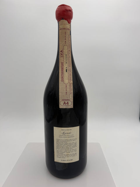 Doppio Magnum Cavallotto, Barolo, Riserva Bricco Boschis 1985 Vigna punta Marcello
