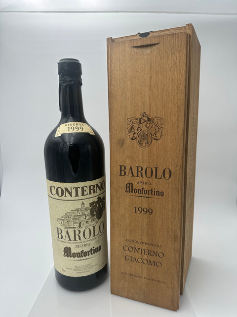 Doppio Magnum Conterno, Monfortino, Barolo Riserva 1999 - European Best Wine