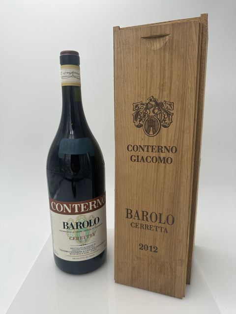 Magnum Barolo, Giacomo Conterno, Cascina Cerretta, 2012 - European Best Wine