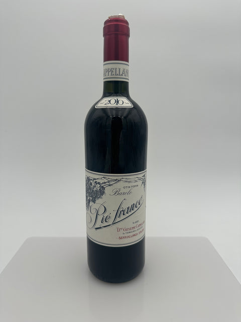 Giuseppe Capellano, Barolo Otin Fiorin, Pie Franco, 2010 - European Best Wine