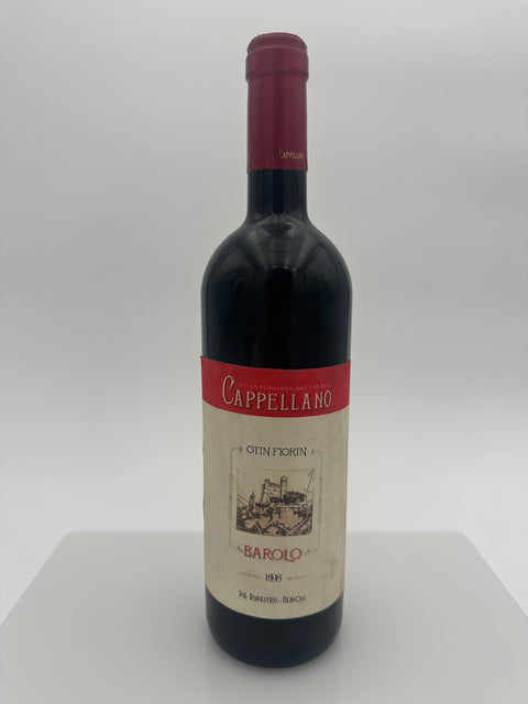 Giuseppe Capellano, Barolo Otin Fiorin, Pie Rupestris, 1998 - European Best Wine