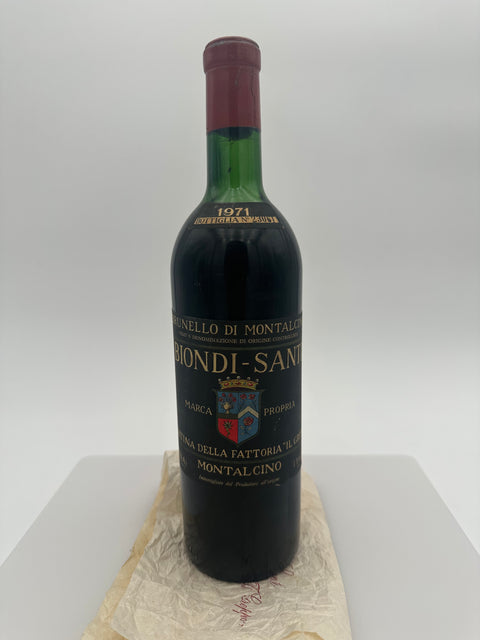 Brunello di Montalcino, Biondi Santi, 1971 - European Best Wine