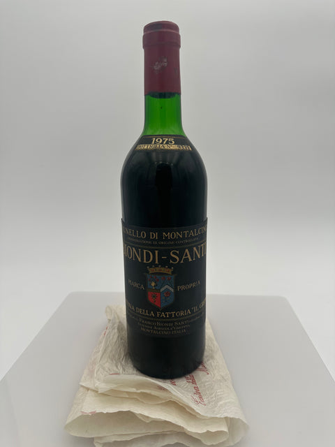Brunello di Montalcino, Biondi Santi, 1975 - European Best Wine