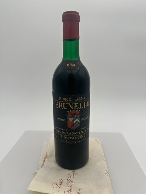 Brunello di Montalcino, Biondi Santi, 1964 - European Best Wine