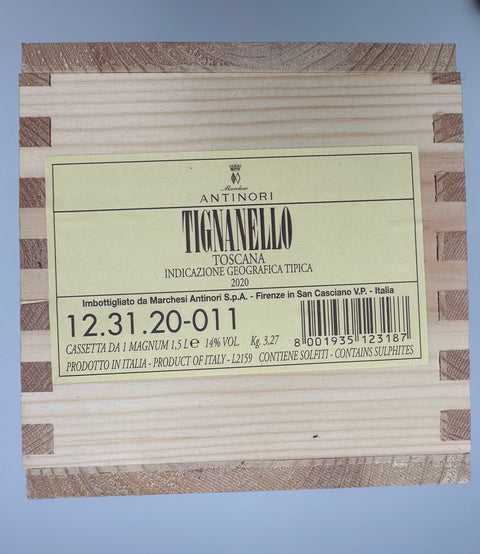 Magnum, Tignanello, Antinori, 2020
