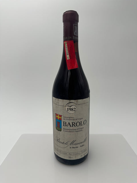 Bartolo Mascarello, Barolo vintage 1982