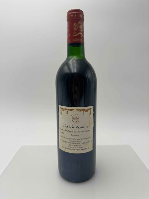 Chateau Mouton Rothschild, Baronne Philippine de Rothschild, 1988