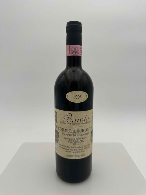 Comm. G.B. Burlotto, Monvigliero Barolo,  1997