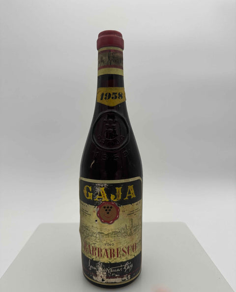 Gaja Barbaresco, 1958
