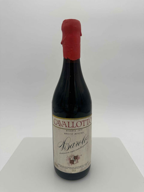 Cavallotto, Barolo, Bricco Boschis 1978 Riserva