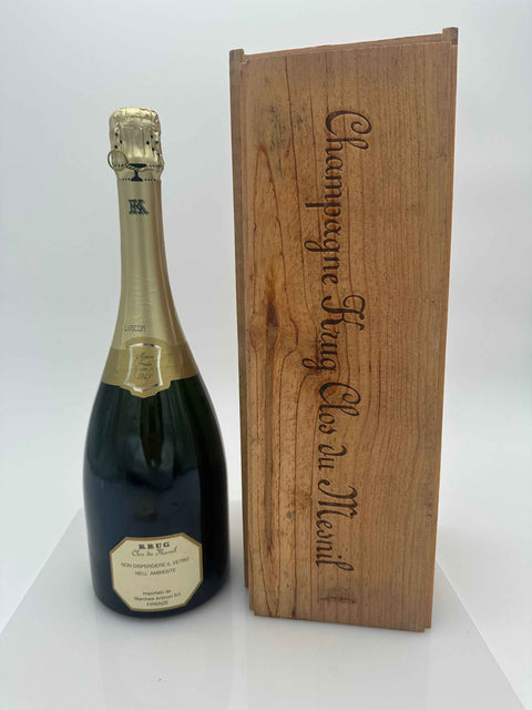 Champagne Krug, 1990, Clos Du Mesnil, Brut Blancs de Blancs