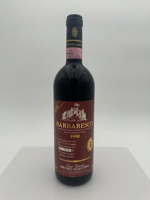 Giacosa Bruno , Barbaresco Riserva 1998, Santo Stefano di Neive