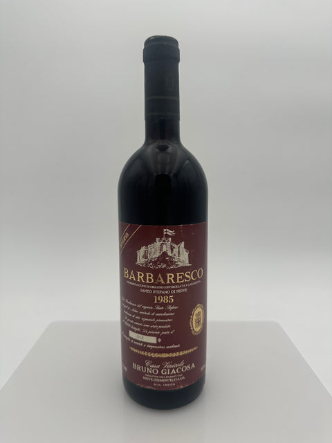 Giacosa Bruno , Barbaresco Riserva 1985, Santo Stefano di Neive
