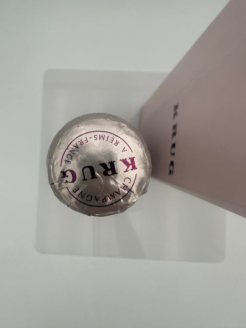 Champagne Krug, Brut Rose + Box, Fiorellini e Foglione