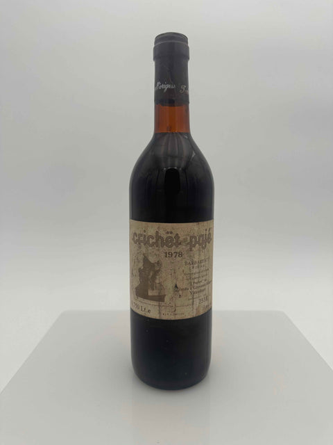 Roagna Giovanni &amp; Alfredo Barbaresco, Crichet Paje 1978