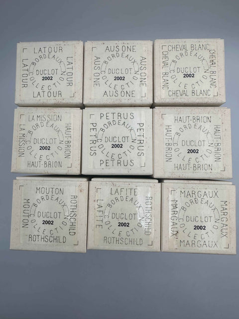 Bordeaux Collection, Groupe Duclot 2002, scatola 9 Bottiglie