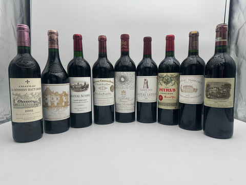 Bordeaux Collection, Groupe Duclot 2002, scatola 9 Bottiglie
