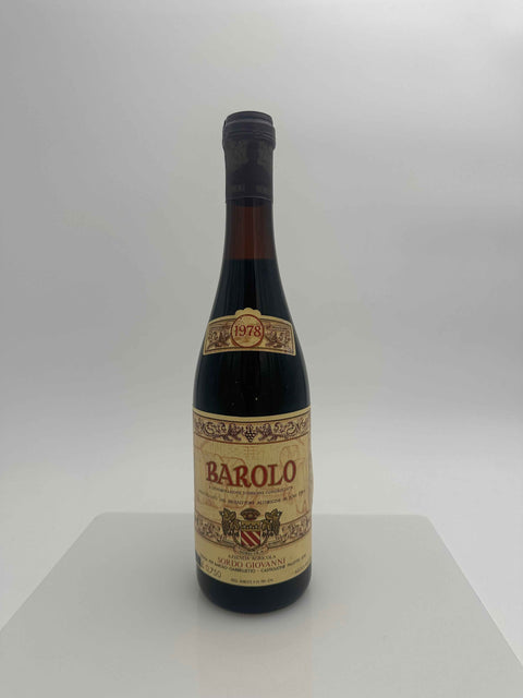 Giovanni Sordo, Barolo 1978