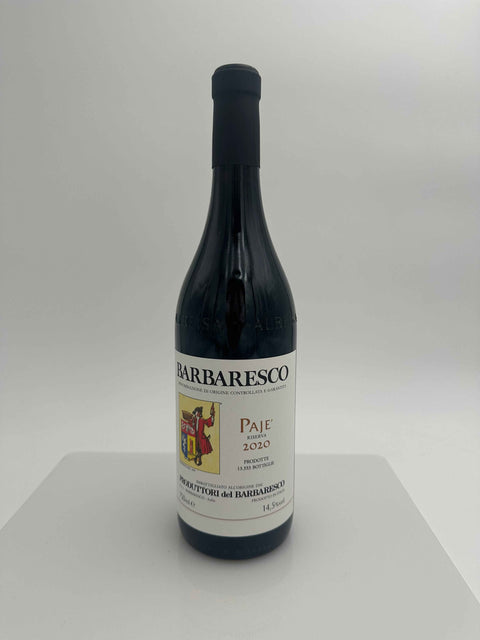 Produttori del Barbaresco, Barbaresco Riserva Paje 2020