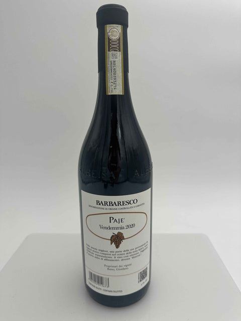Produttori del Barbaresco, Barbaresco Riserva Paje 2020
