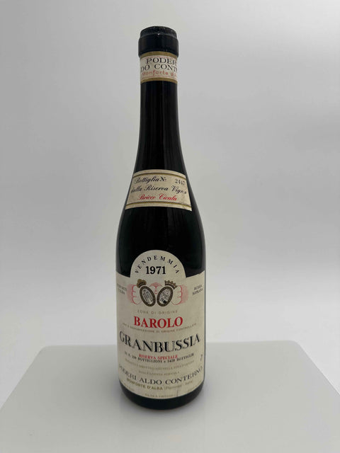 Poderi Aldo Conterno, Granbussia, Barolo Riserva Speciale Bricco Cicla 1971