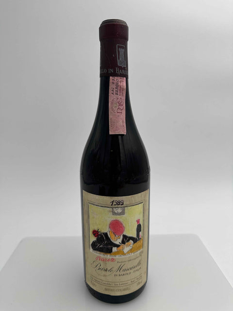Bartolo Mascarello, Barolo 1989, Hand Drawn Labels by Bartolo