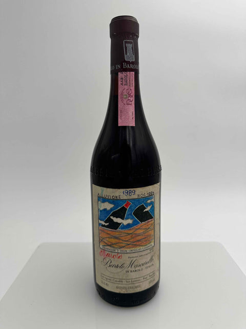 Bartolo Mascarello, Barolo 1989, Hand Drawn Labels by Bartolo