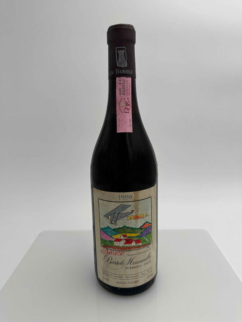 Bartolo Mascarello, Barolo 1990, Hand Drawn Labels by Bartolo
