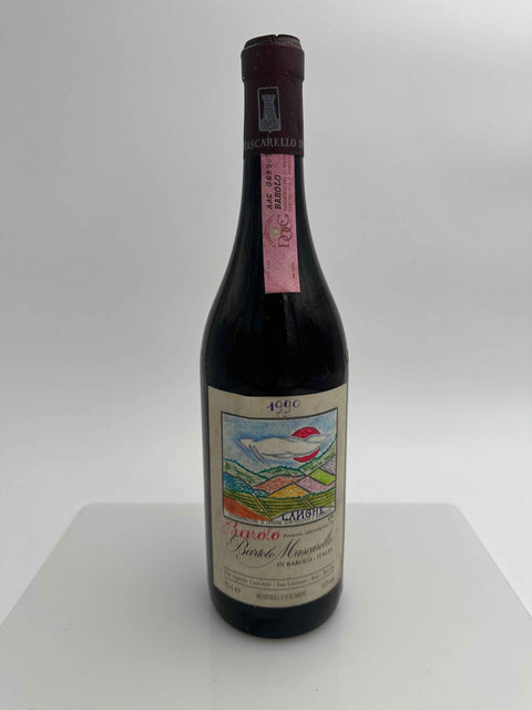 Bartolo Mascarello, Barolo 1990, Hand Drawn Labels by Bartolo