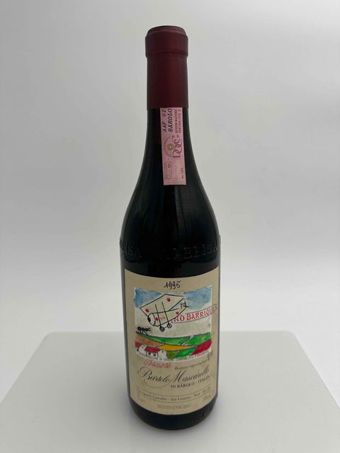 Bartolo Mascarello, Barolo 1995, Hand Drawn Labels by Bartolo
