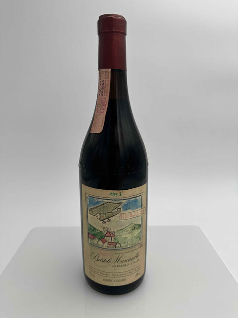 Bartolo Mascarello, Barolo 1993, Hand Drawn Labels by Bartolo