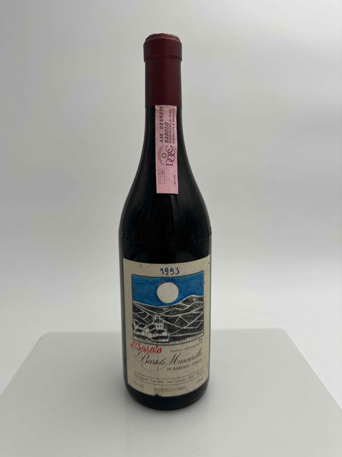 Bartolo Mascarello, Barolo 1993, Hand Drawn Labels by Bartolo