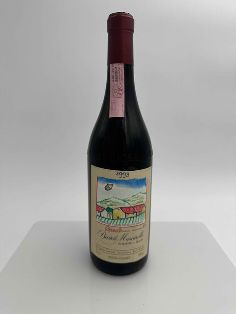 Bartolo Mascarello, Barolo 1993, Hand Drawn Labels by Bartolo