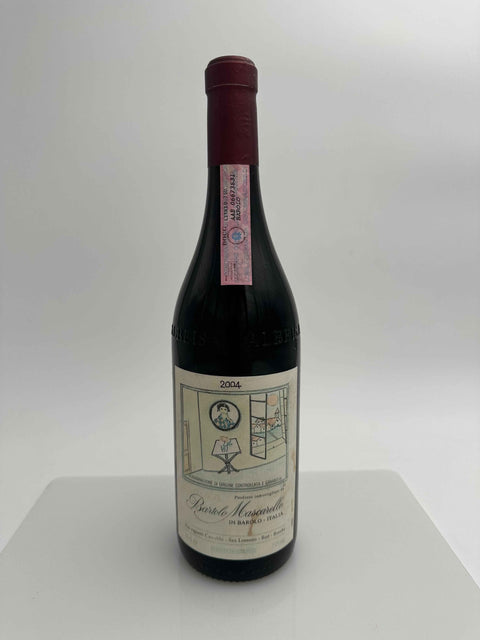 Bartolo Mascarello, Barolo 2004, Hand Drawn Labels by Bartolo