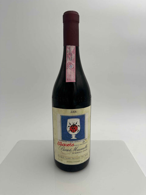 Bartolo Mascarello, Barolo 2004, Hand Drawn Labels by Bartolo