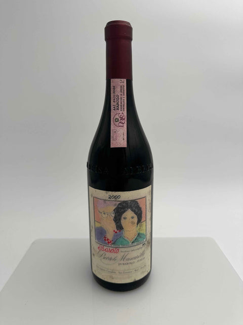 Bartolo Mascarello, Barolo 2000, Hand Drawn Labels by Bartolo