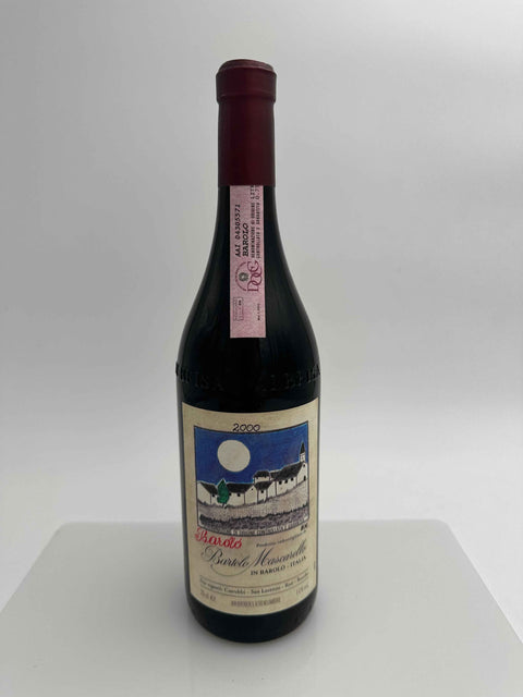 Bartolo Mascarello, Barolo 2000, Hand Drawn Labels by Bartolo
