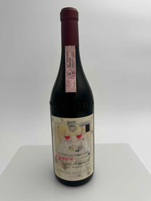 Bartolo Mascarello, Barolo 2000, Hand Drawn Labels by Bartolo