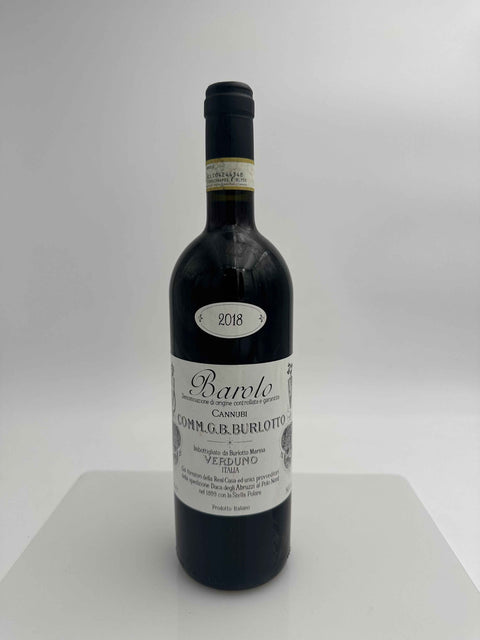 Comm. G.B. Burlotto, Barolo,  2018, Cannubi, Verduno